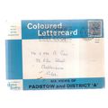 PADSTOW AND DISTRICT, DEVON posted Lettercard b...