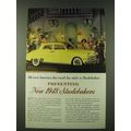 1948 Studebaker car Ad - All over America the word for style
