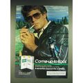 1985 Kool Cigarettes Ad - Motorcycle