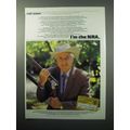 1988 National Rifle Association Ad - Curt Gowdy