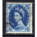 GB 1952 - 54 QE2 10d Blue Wilding used SG 527 (...