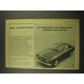 1968 Scimitar Cars Ad - Now.. Your first chance...
