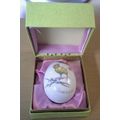 ROYAL BAYREUTH 1974 PORCELAIN EASTER EGG TETTAU...