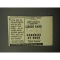 1951 Alvin Theatre Darkness at Noon Play Ad - The playwrights' company presents