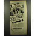 1953 Union Pacific Railroad Ad - By train all the family can enjoy the vacation