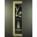 1956 Coty L'aimant Perfume Ad - Nothing makes a...