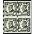 612, Mint VF NH Block of Four Stamps CV $130 **...