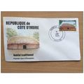 Côte d´Ivoire 1989 FDC Habitat Traditionnel Hou...