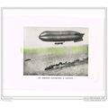 AIRSHIP ESCORTING A CONVOY, PHOTO BOOK ILLUSTRA...