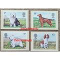 British Dogs, 4 Unused Items, PO PHQ 33, 1979, ...