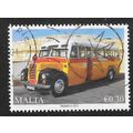 MALTA 2021 OLD BUSES 30c USED TRANSPORT LEYLAND?