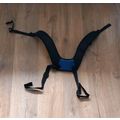 Double Shoulder Carry Strap Blue Black For Golf...