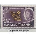 Cayman Islands 1962 1½d Schomburgkia thomsonian...