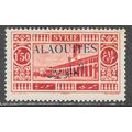 ALAOUITES OVERPRINT 1p50 DAMAS VIEW SYRIA MINT ...