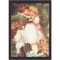 OVER THE GARDEN WALL, BY FREDERICK MORGAN 1856 ...