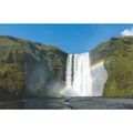 K1413: The Skógafoss Waterfall.
