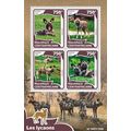 CENTRAL AFRICA 2016 SHEET MNH WILD DOGS LYCAONS...