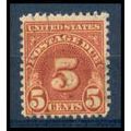 Used J83 5c Postage Due Barely Clears WA2736