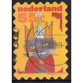 Netherlands 1999 Christmas - A Cat Wearing a Cr...