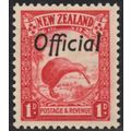 New Zealand, 1936-61, 1d Official, SG O121 (Sco...