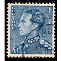 Belgium 1950 King Leopold III 4F Used Stamp.
