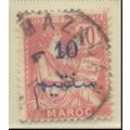 French Morocco Stamp Scott #30, Used