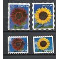 2011 - Canada - SunFlowers - Set - Used