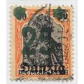DANZIG 1920 25pf Mi 12 surcharged on 30pf germa...