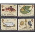 Great Britain 1988 200th Linnean Society Used SG 1380-1383 postage stamp