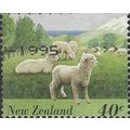 NEW ZEALAND, MAMMAL, Coopworth Sheep, green 1991, 40c