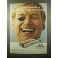 1975 Tareyton Cigarettes Ad - Would Rather Fight