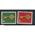 GERMANY 1968 EUROPA SET USED