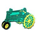 Green Farm Tractor Fridge Magnet