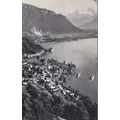 Montreux Territet Switzerland RP Postcard 1955 ...
