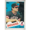 1985 Topps Baseball card 381 Roy Smith RC