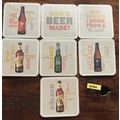 7 Older Beer Coasters - BWS Craft Beer Series