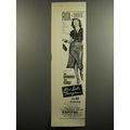 1953 Miss Sadie Thompson Movie Ad - Rita Hayworth - See Rita in 3D!