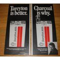 1971 Tareyton Cigarettes Ad - Tareyton is better. Charcoal is why