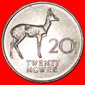 GREAT BRITAIN (1968-1988): ZAMBIA★20 NGWEE 1988...