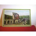 LAXEY WHEEL, ISLE OF MAN used antique postcard ...