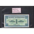 Austria..one shilling military..TDLR..Date 1944..