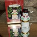 1997 Hallmark Keepsake Ornament - Snowman Porce...