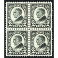 612, Mint VF NH 2¢ Block of 4 Stamps - SCV $130...