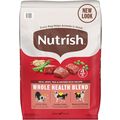 Nutrish Dry Dog Food, Real Beef, Pea & Brown Ri...