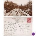 London Thames Embankment RP 1931 old cars animated