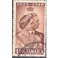 Jamaica 1943 - SG197 - 1½d brown - (Silver Wedd...