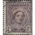 AUSTRALIA, Queen Elizabeth, Bowes Lyon, violet ...
