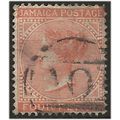 Jamaica 1872 SG11 4d Brown-Orange Wmk Crown CC ...