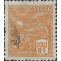 BRAZIL, Aviation, orange 1931, 100reis, #3