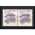 Used 2225 1c Omnibus Very Fine CNP Left 1 PA0867